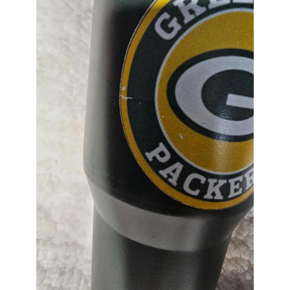 Unbranded NFL Football Green Bay Packers Tumbler Metal Green 8" - Picture 4 of 15